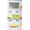 Whirlpool Šaldytuvo / šaldiklio kombinacija Laisvai pastatoma W9 921A OX „Optic Inox“ 2 doors Perspective