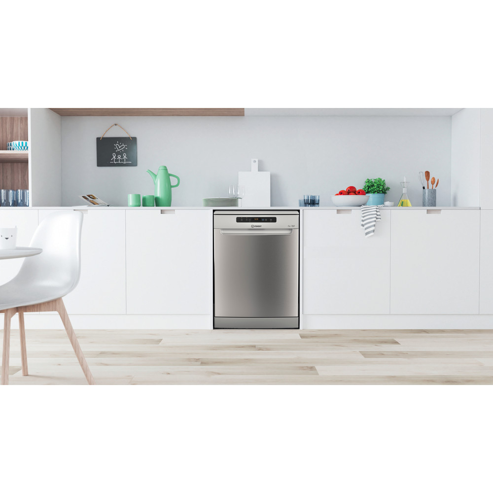Indesit Nõudepesumasin Eraldiseisev D2F HD624 AS Eraldiseisev E Lifestyle frontal