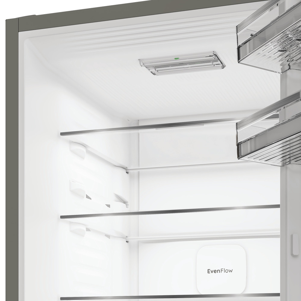 Hotpoint Combinados Livre Instalação HPK 26413 XR6EE ARC 764 Manhattan Gray 2 doors Control panel