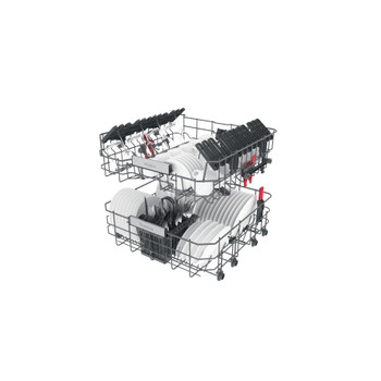 Whirlpool Lave-vaisselle Encastrable WIO 3T141 PS Tout intégrable C Technical Translucent