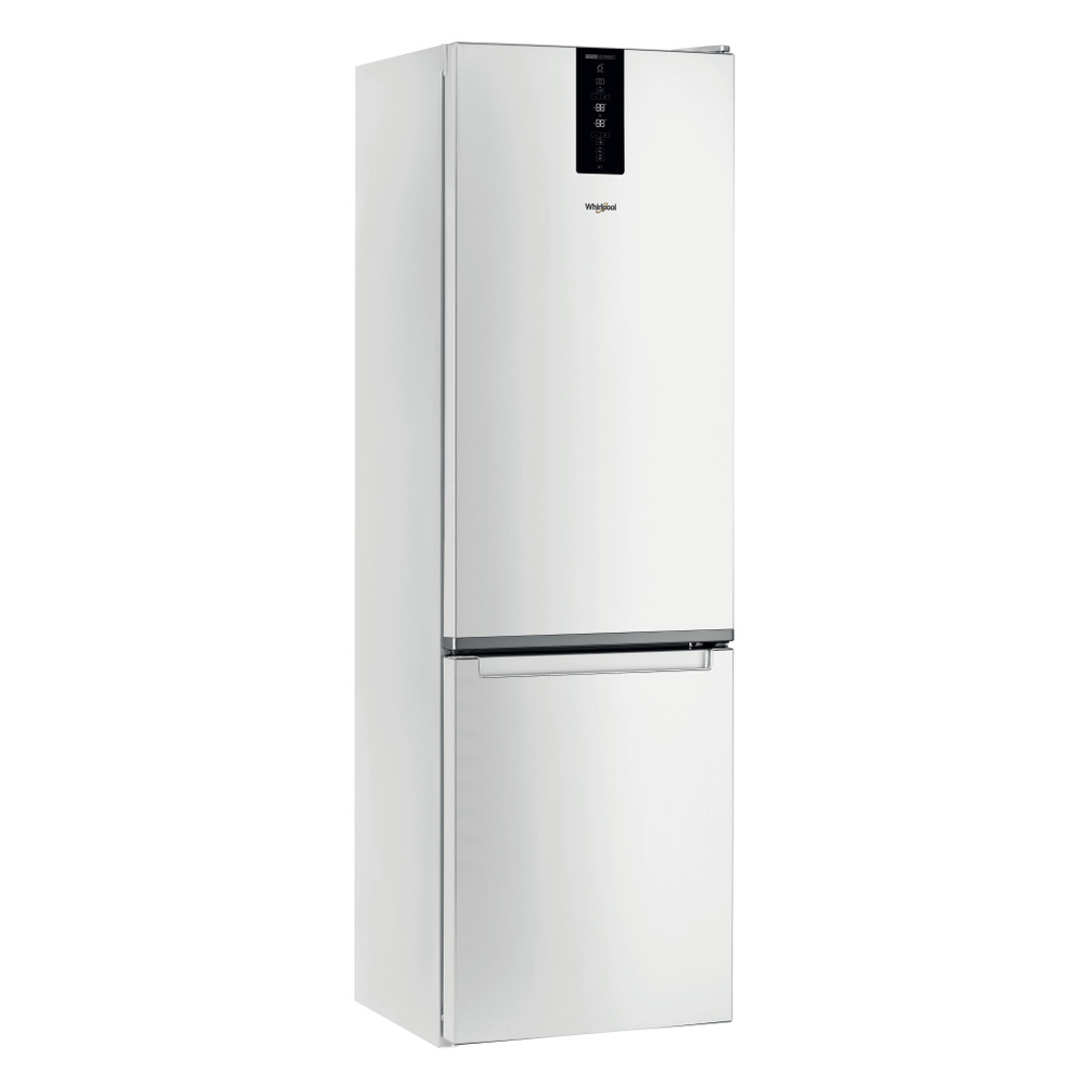 Whirlpool Hűtő/fagyasztó kombináció Szabadonálló W7 931T W Global fehér 2 doors Perspective