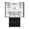 Whirlpool Side-by-Side Free-standing WHG2 6513 XK4UK Black/Inox Frontal