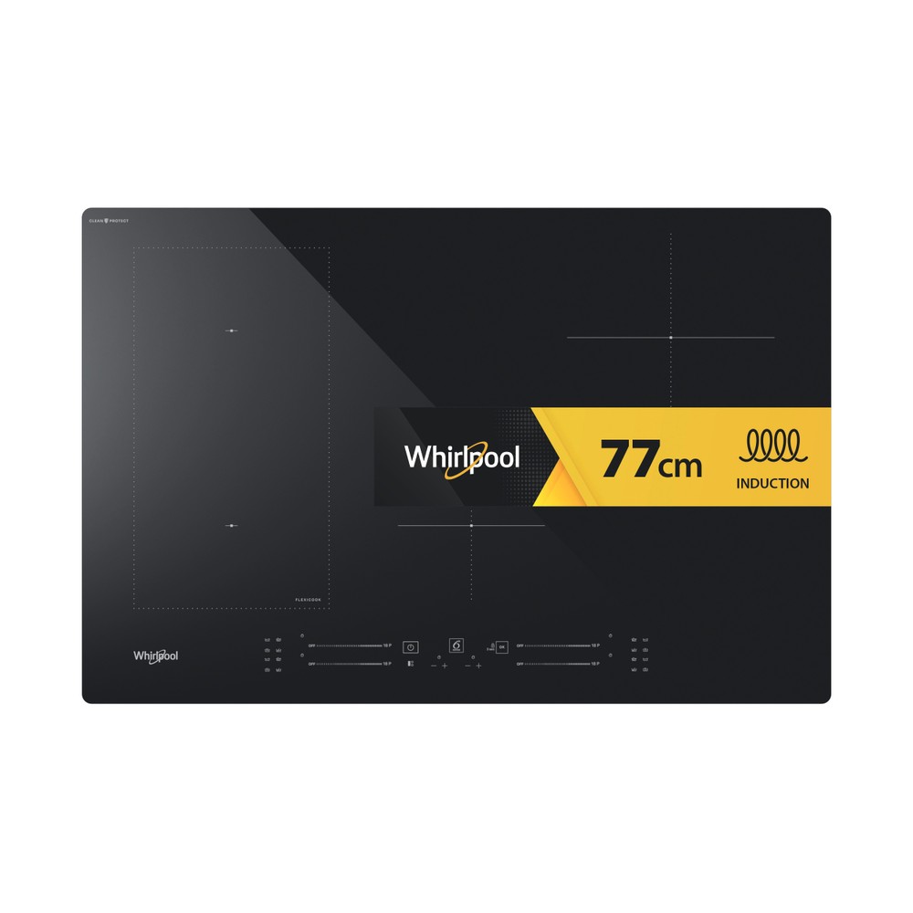 Whirlpool Table de cuisson WL S6277 CPNE Noir Induction vitroceramic Hero image