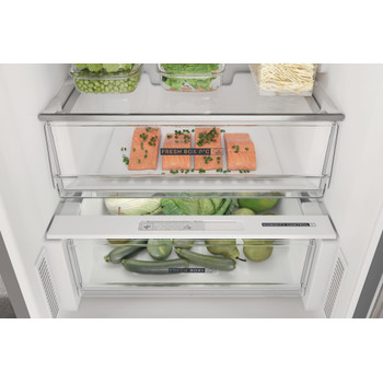 Whirlpool Combinación de frigorífico / congelador Libre instalación W7X 92I OX Optic Inox 2 doors Drawer