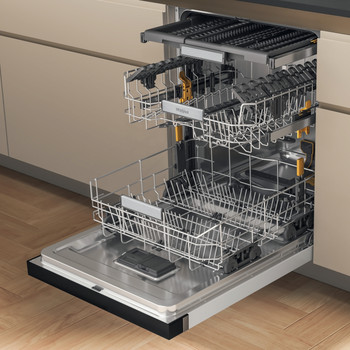 Whirlpool Diskmaskin Fristående W7U HS41 Underbyggd C Perspective open