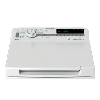 Whirlpool Perilica za rublje Samostojeći TDLR 65261BS EU/N Bijela Gornje punjenje A Control panel