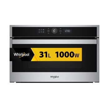 Whirlpool Microgolfoven Inbouw WMD44MX Roestvrij staal Elektronisch 31 Microgolven+Grill 1000 Frontal