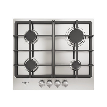 Whirlpool Table de cuisson TGML 660 IX Inox Gaz Frontal