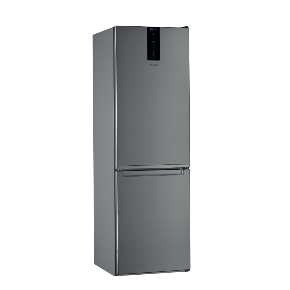 Whirlpool Hűtő/fagyasztó kombináció Szabadonálló W7 821O OX Optic Inox 2 doors Perspective