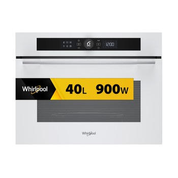 Whirlpool Мікрохвильова піч Вбудований (-а) WMW57DHMW Білий Електронне 40 Комбінована мікрохвильова піч 900 Frontal