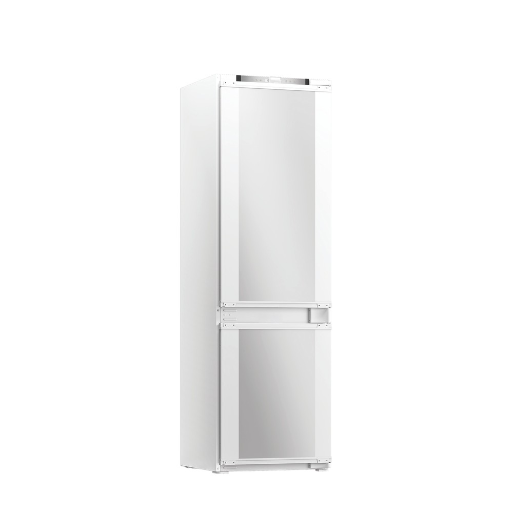 Whirlpool Kombinovaná chladnička s mrazničkou Vstavané WHK2 5292 B4E Zinc Metal 2 doors Perspective