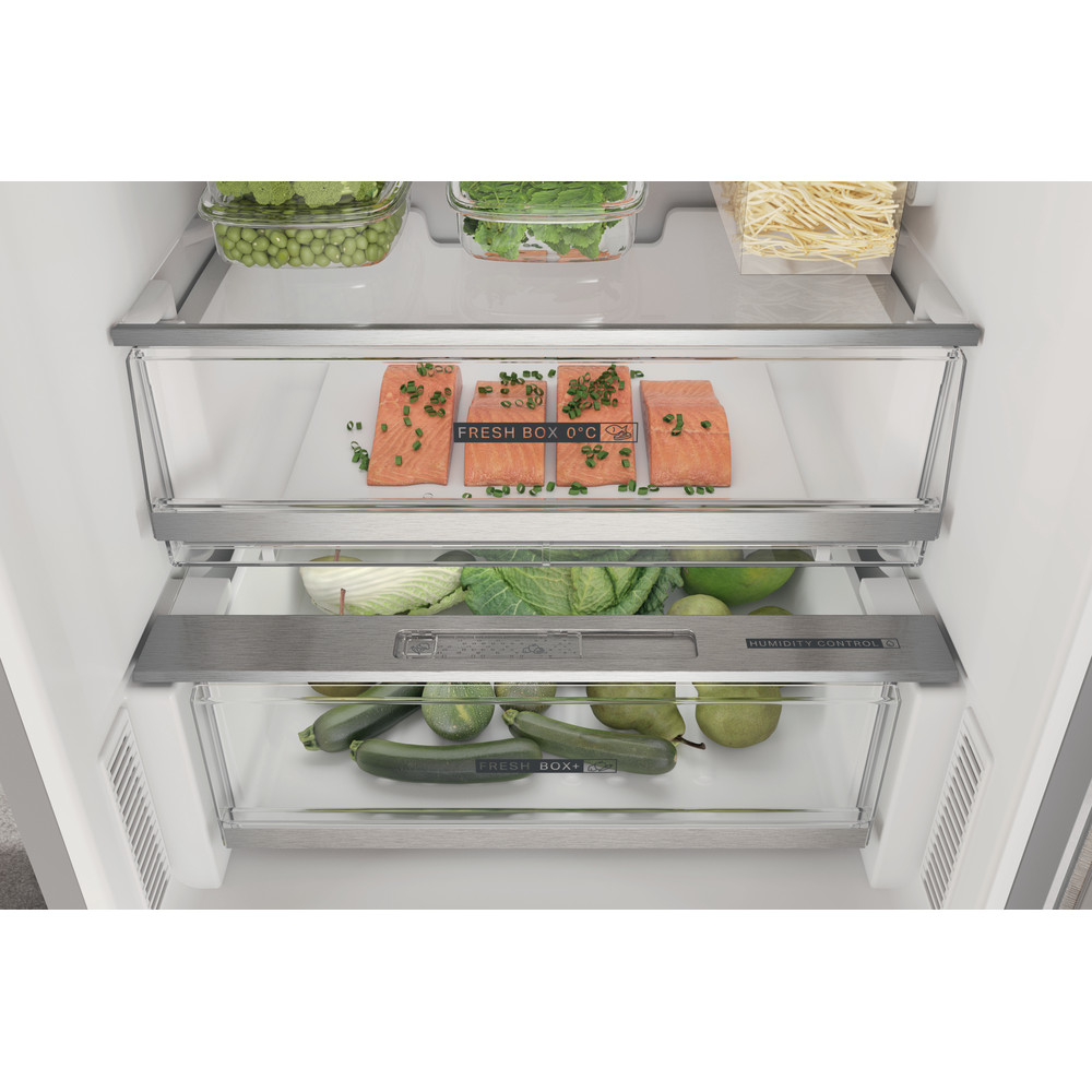 Whirlpool Combinación de frigorífico / congelador Libre instalación W7X 83T MX Espejo/Inox 2 doors Drawer