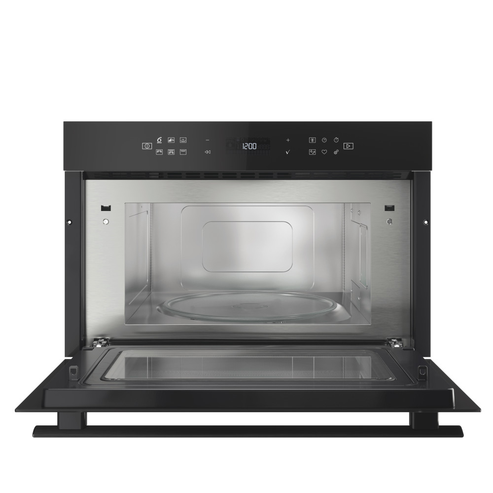 Whirlpool Mikrohullámú sütő Beépíthető AMW 6440 FB Fekete Elektromos 31 Mikrohullám+Grill funkció 1000 Frontal open