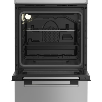 Indesit šporet I5V5KMS Srebrna Electrical Lifestyle frontal open