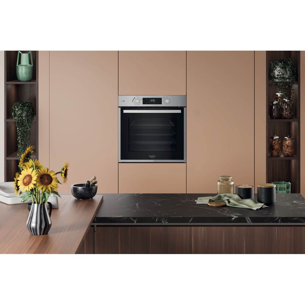Hotpoint_Ariston Фурна За вграждане HAO 478PSU1F X Електричество A++ Lifestyle frontal