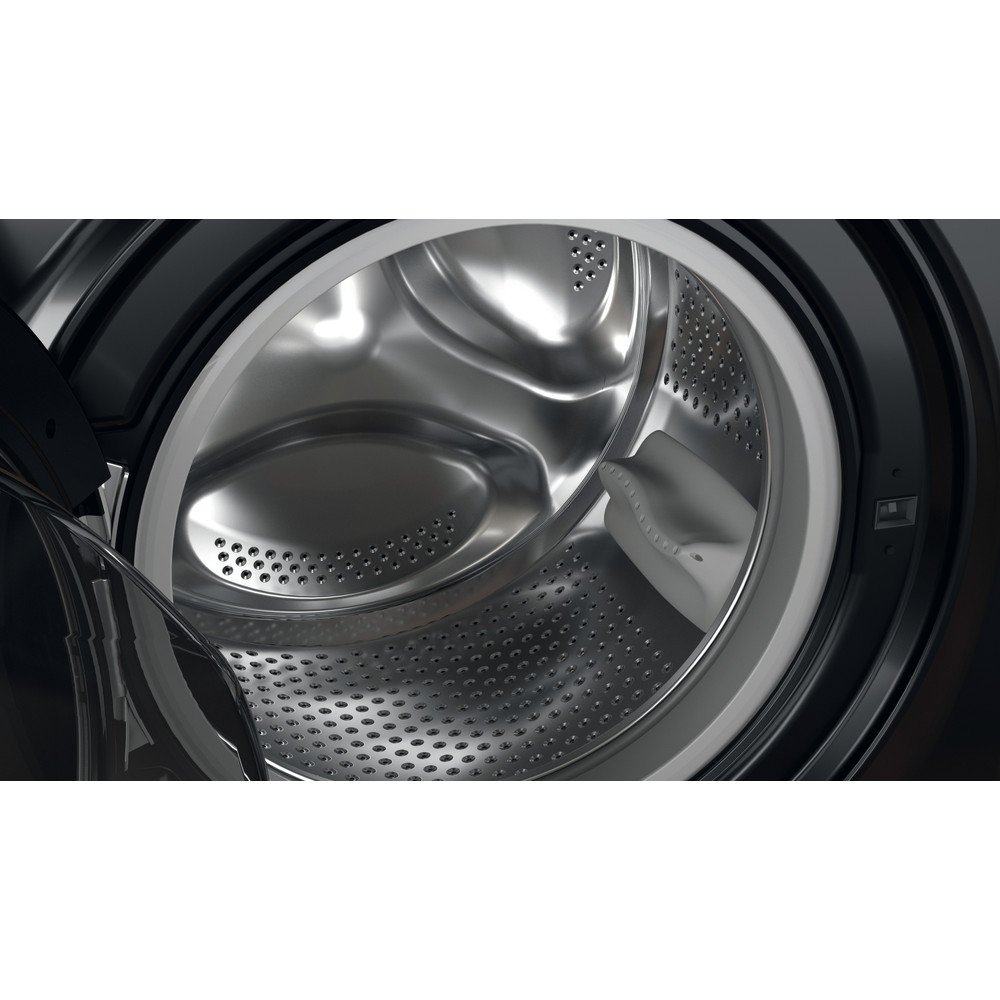 Hotpoint Washing machine Free-standing HNR9 W64 BS IRE Black Front loader A Drum