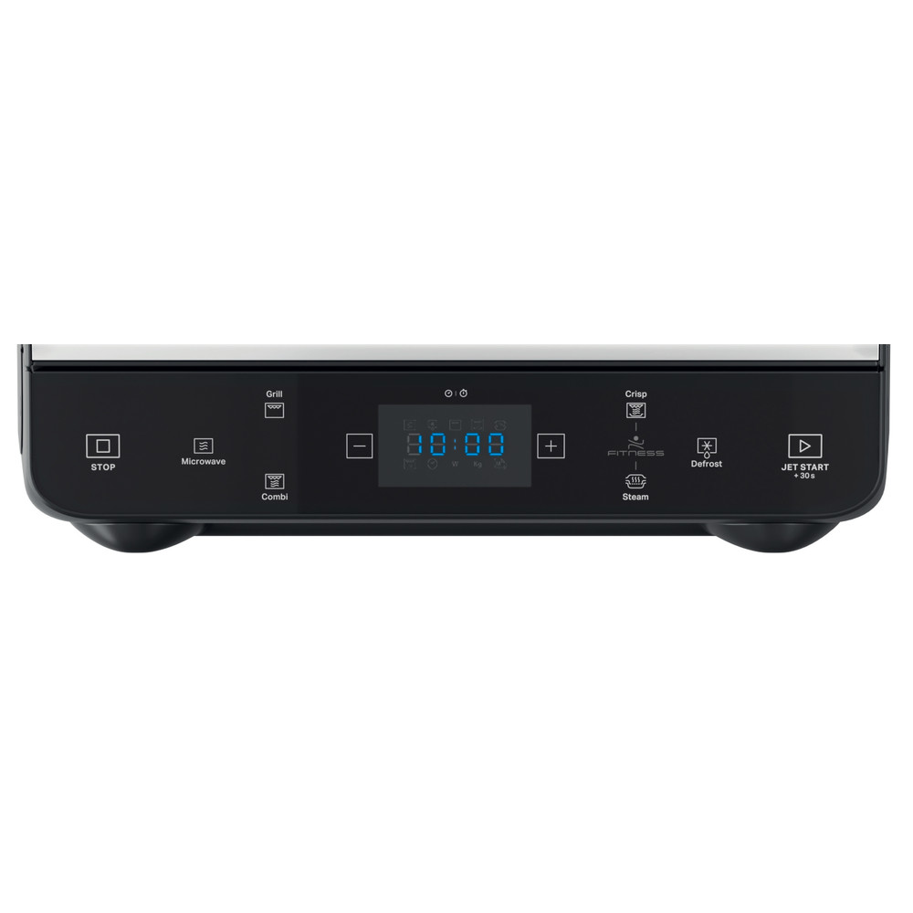 Whirlpool Microgolfoven Vrijstaand MAX 49 MB Zwart Elektronisch 13 Microgolven+Grill 700 Control panel