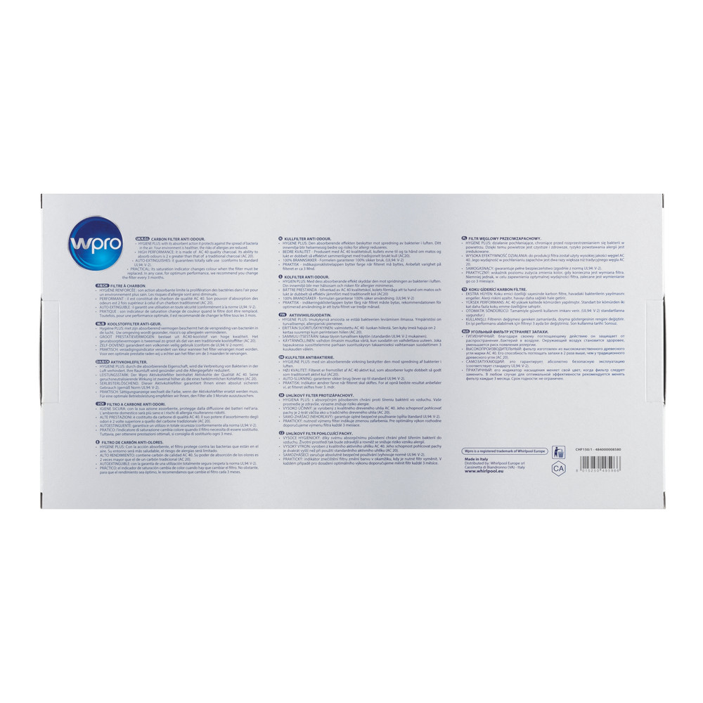 Indesit HOOD CHF150/1 Back / Lateral