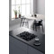 Whirlpool Pliidiplaat AKWL 628/NB Must Gaas Frontal