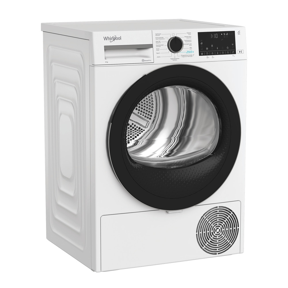 Whirlpool Sèche-linge C WD 84M WBS BE Blanc Perspective