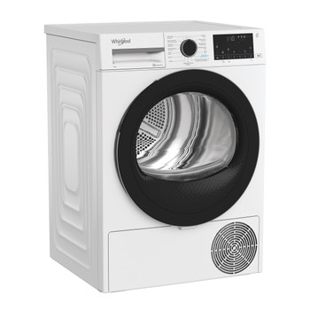 Whirlpool Droger C WD 84M WBS BE Wit Perspective