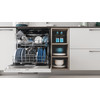 Indesit Geschirrspüler Einbaugerät IDI NE219B Vollintegrierbar F Lifestyle frontal open