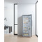 Whirlpool Jääkaappi Vapaasti sijoitettava SW8 AM2Y XR 2 Optinen Inox-harmaa Perspective