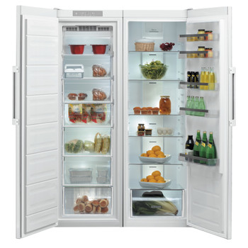 Whirlpool Koelkast Vrijstaand SW8 AM2Q W 2 Wit Frontal open