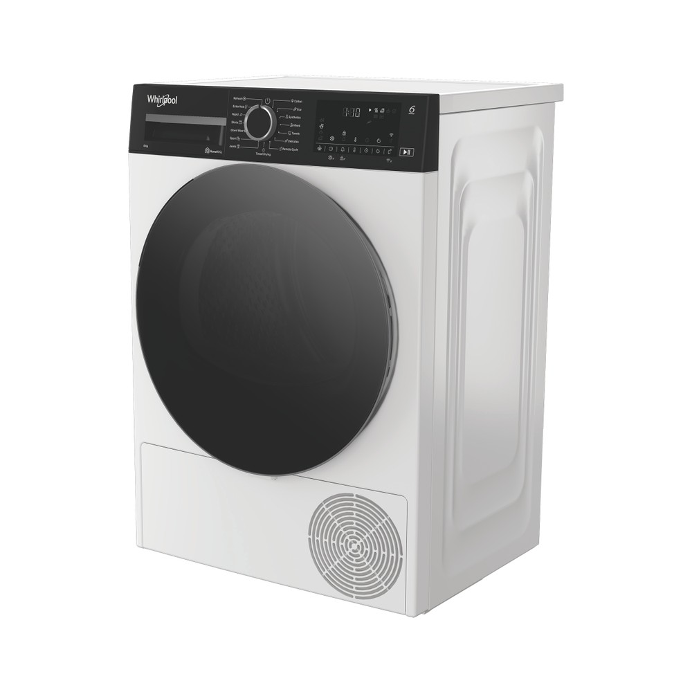 Whirlpool Dryr WPS D8X WBS EE Alb Perspective