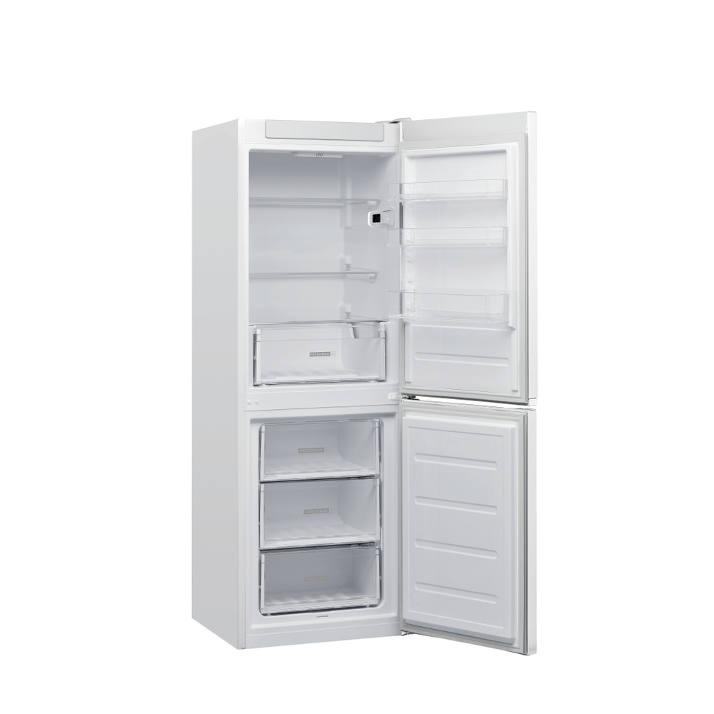 Whirlpool Racitor-congelator combinat Independent W5 722E W Global white 2 doors Perspective open