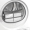 Whirlpool Veļas žāvētājs WP C8 WBS EE Balts Perspective