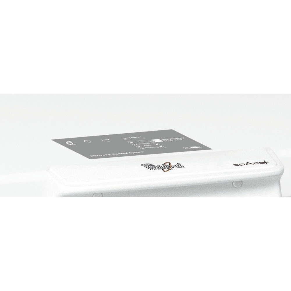 Whirlpool Frys Fristående W 204 FO White Control panel