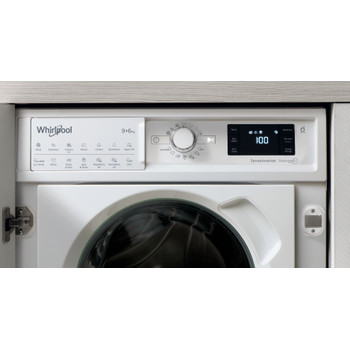 Whirlpool Washer dryer Built-in BI WDWG 961485 UK White Front loader Lifestyle control panel