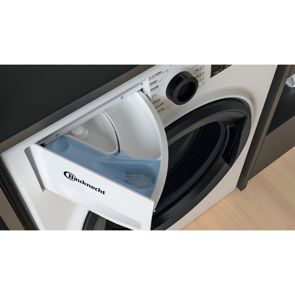Bauknecht Vaskemaskine Fritstående WM Elite 8FH A Hvid Frontbetjent A Lifestyle control panel