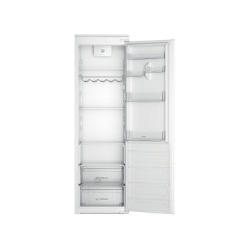 Indesit Koelkast Ingebouwd INSD18A011B1 Staal Frontal open