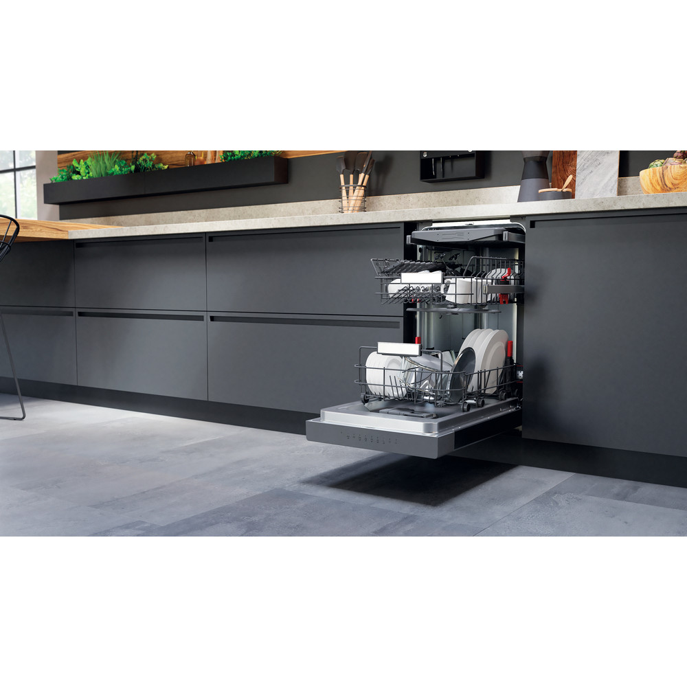 Bauknecht Opvaskemaskine Indbygget BSUO 3O23 PF X Underbygget E Lifestyle perspective open