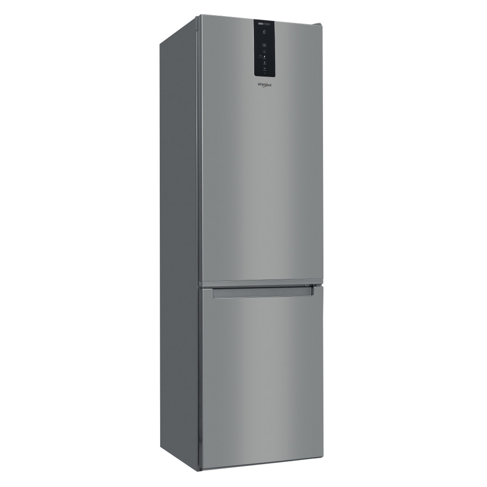 Whirlpool Combinado Livre Instalação W9 931D IX 3 Inox 2 doors Perspective