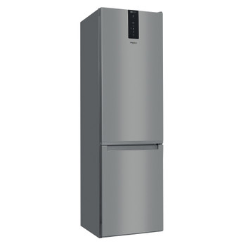 Whirlpool Combinado Livre Instalação W9 931D IX 3 Inox 2 doors Perspective