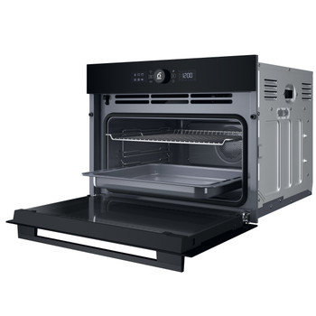 Whirlpool Horno Encastre WCC54PMSBA Eléctrico A + Perspective open