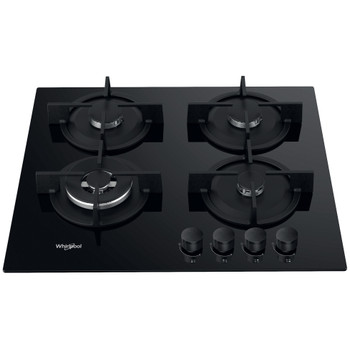 Whirlpool Варильна поверхня GOR 625/NB1 Чорний Газова Frontal top down