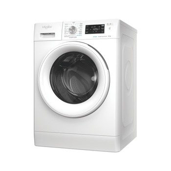 Whirlpool Lavadora Libre instalación FFB 10489 WV SPT Blanco Cargador frontal A Perspective