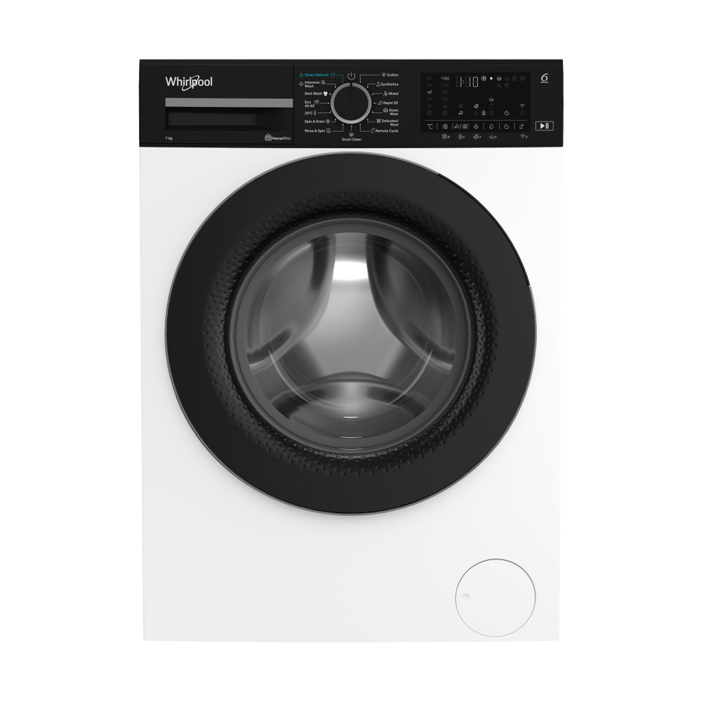 Whirlpool Maşină de spălat rufe Independent WAM 764WKB EE Alb Încărcare frontală A Frontal