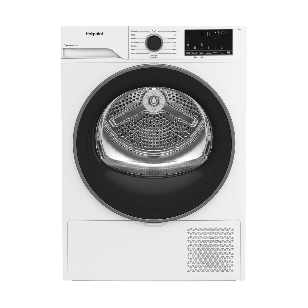 Hotpoint Sèche-linge C HD 94M WBS FR X Blanc Frontal