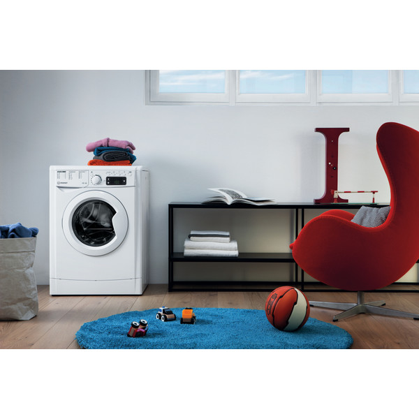 Indesit Perilica i sušilica Samostojeći EWDE 751451 W EU N Bijela Prednje punjenje Lifestyle frontal