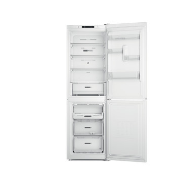 Whirlpool Hűtő/fagyasztó kombináció Szabadonálló W7X 81I W Global fehér 2 doors Frontal open