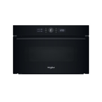 Whirlpool Mikrovlnná trouba Vestavné WMD54MB Černá Elektronické 31 Mikrovlny + Gril 1000 Frontal