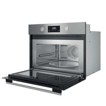 Whirlpool Microgolfoven Inbouw MBP A540 X Roestvrij staal Elektronisch 40 Combimicrogolfoven 900 Perspective open