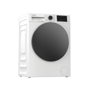 Whirlpool Lavadora Libre instalación WAPM 87W ADS SPT Blanco Cargador frontal A Perspective