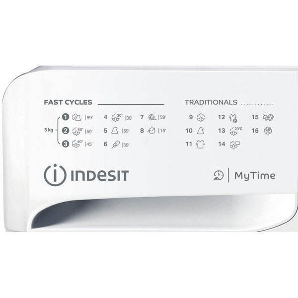 Indesit Стиральная машина Отдельно стоящий OMTWSA 51052 W EU Белый Front loader A++ Program