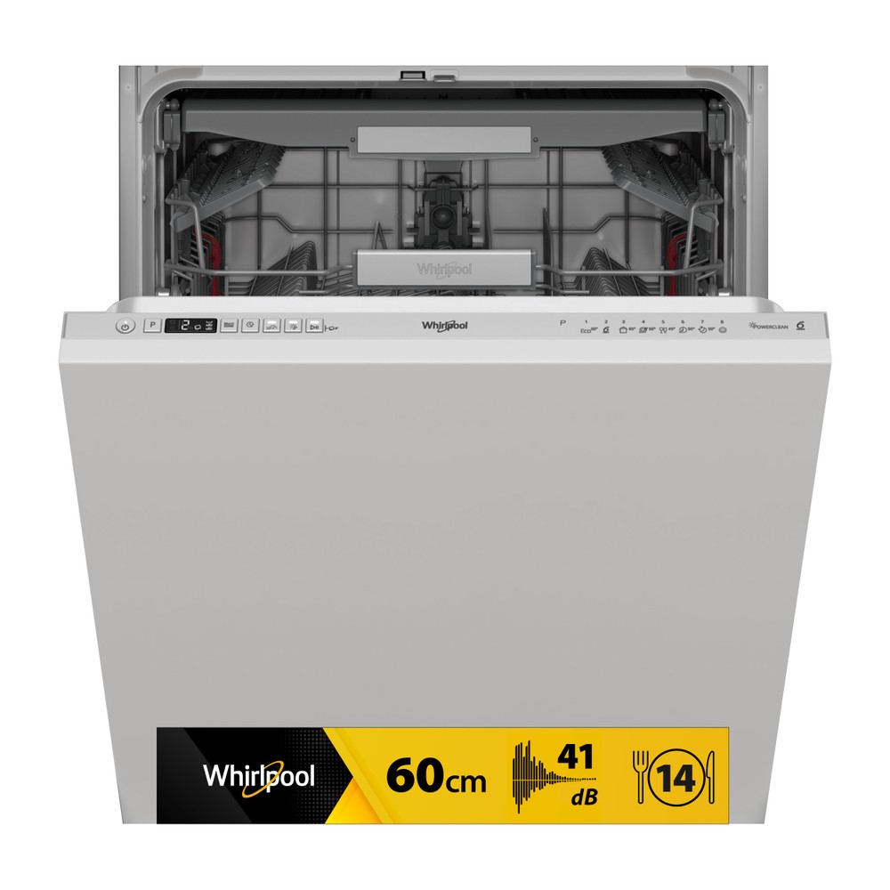 Whirlpool Vaatwasser Inbouw W0I D741A S Volledig geïntegreerd C Frontal
